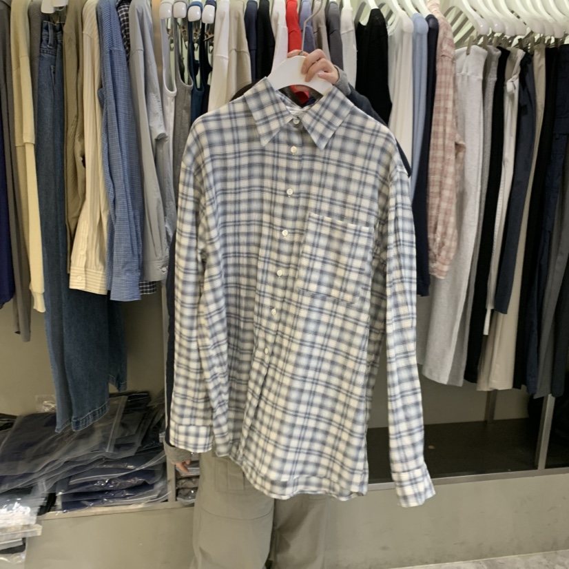 FAVE/FAVOURITE韓國代購女士新款真品休閑襯衫蕾絲衫格紋FAVE/FAVOURITE襯衫/蕾絲衫圖色2