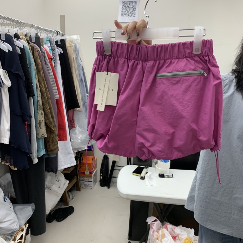 SOLD OUT東大門實拍女士新款推薦職業26春夏休閑短褲寬松SOLD OUT短褲