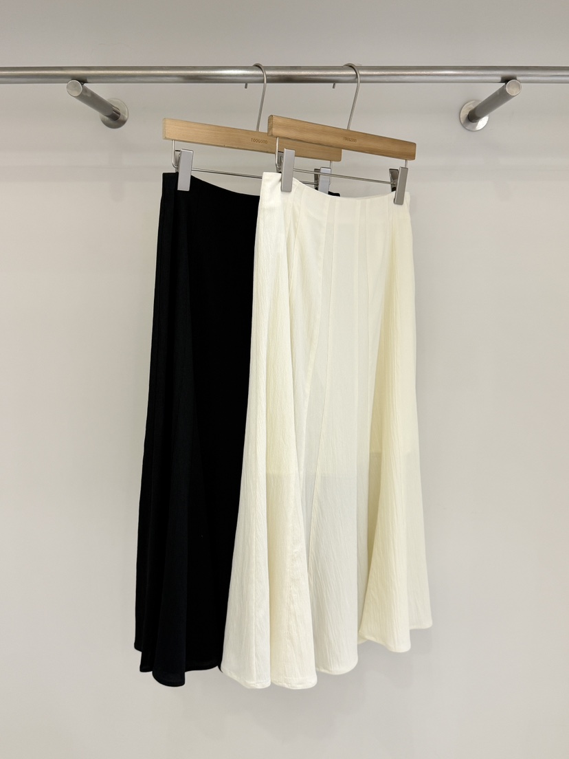 TOOGOOD東大門實拍女裝新款休閑真品26春夏職業長裙百褶褶裙TOOGOOD長裙