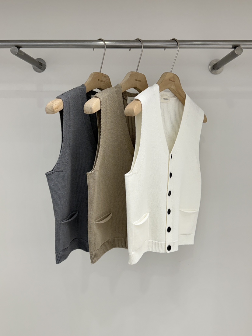 TOOGOOD韓國代購女士新款熱賣人氣26春夏推薦時尚馬甲口袋TOOGOOD馬甲