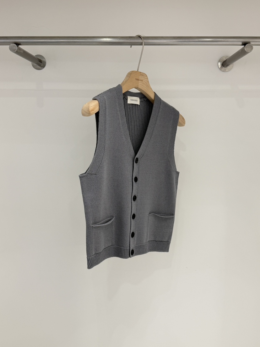 TOOGOOD韓國代購女士新款熱賣人氣26春夏推薦時尚馬甲口袋TOOGOOD馬甲圖色3