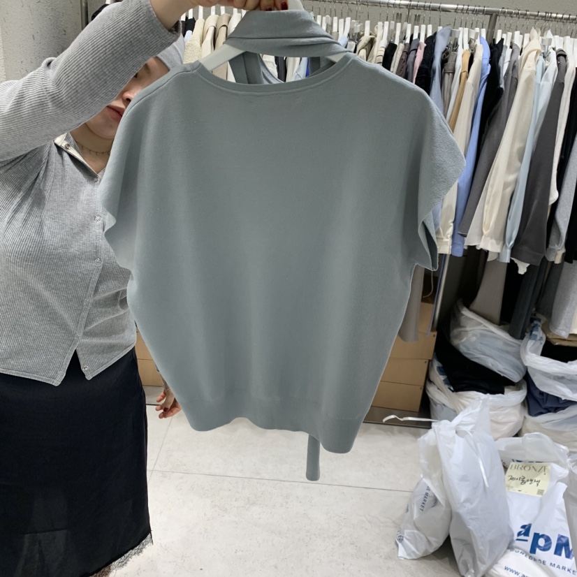 BRONZE韓國直郵女士新品時尚熱賣人氣真品職業針織衫圍巾BRONZE針織衫