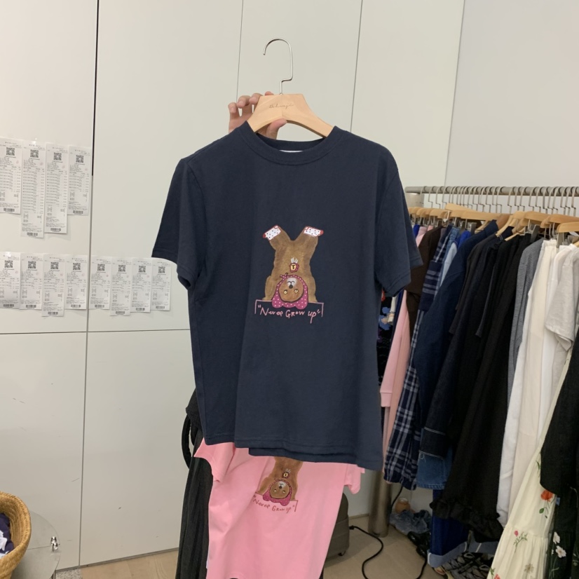 DOHWAJI東大門代購女士新款時尚職業26春夏休閑推薦真品T恤DOHWAJIT恤圖色4