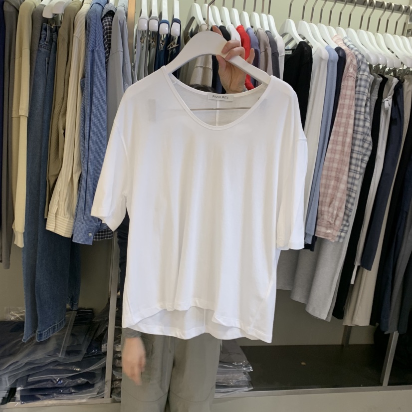 FAVE/FAVOURITE東大門代購女裝新品時尚職業26春夏熱賣T恤FAVE/FAVOURITET恤圖色1