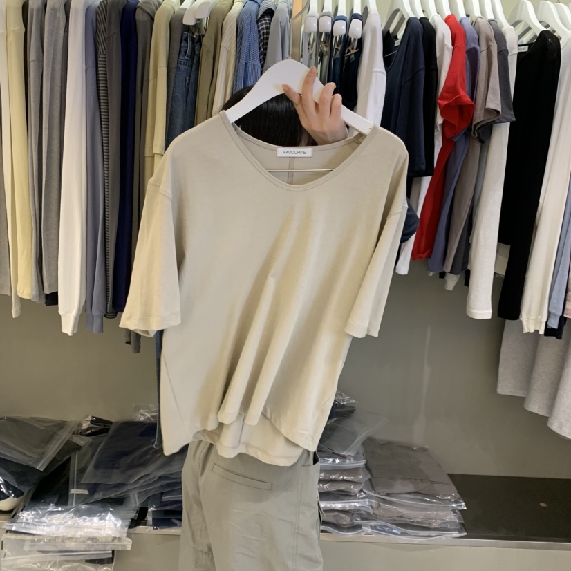 FAVE/FAVOURITE東大門代購女裝新品時尚職業26春夏熱賣T恤FAVE/FAVOURITET恤圖色2