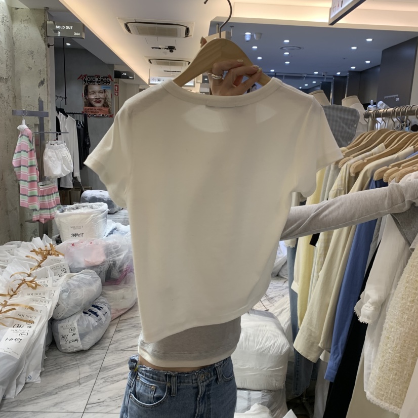 FOREST韓國直郵女裝新款時尚推薦26春夏真品人氣熱賣休閑T恤FORESTT恤