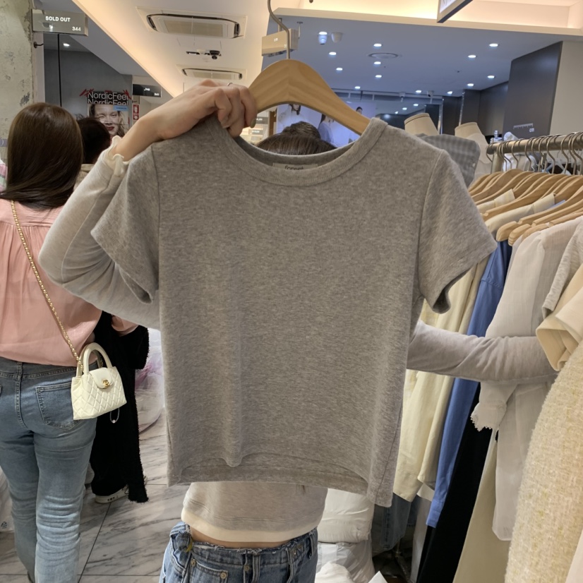 FOREST韓國直郵女裝新款時尚推薦26春夏真品人氣熱賣休閑T恤FORESTT恤圖色4