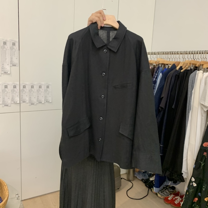 DOHWAJI東大門實拍女士新品人氣推薦26春夏時尚真品夾克亞麻DOHWAJI夾克圖色1