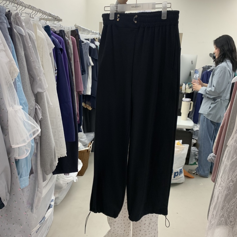 SOLD OUT韓國代購女士新品26春夏職業真品人氣熱賣休閑褲SOLD OUT休閑褲圖色2