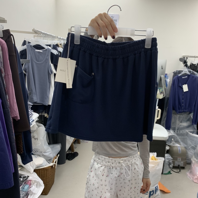 SOLD OUT東大門實拍女士新款時尚職業真品推薦人氣26春夏短裙SOLD OUT短裙