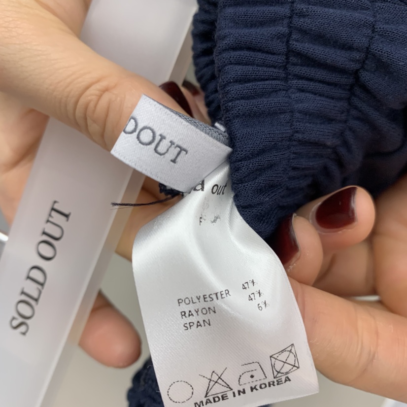 SOLD OUT東大門實拍女士新款時尚職業真品推薦人氣26春夏短裙SOLD OUT短裙