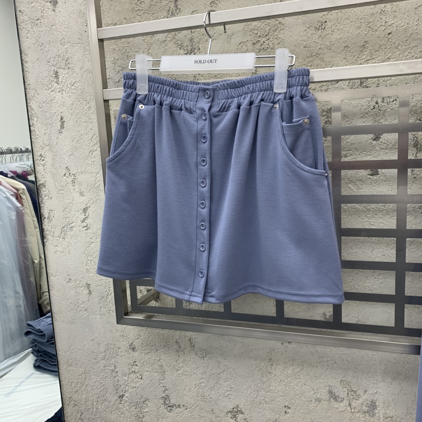 SOLD OUT東大門實拍女士新款時尚職業真品推薦人氣26春夏短裙SOLD OUT短裙圖色1