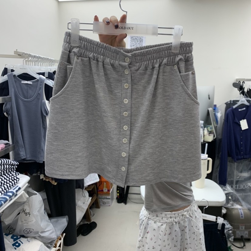 SOLD OUT東大門實拍女士新款時尚職業真品推薦人氣26春夏短裙SOLD OUT短裙圖色3