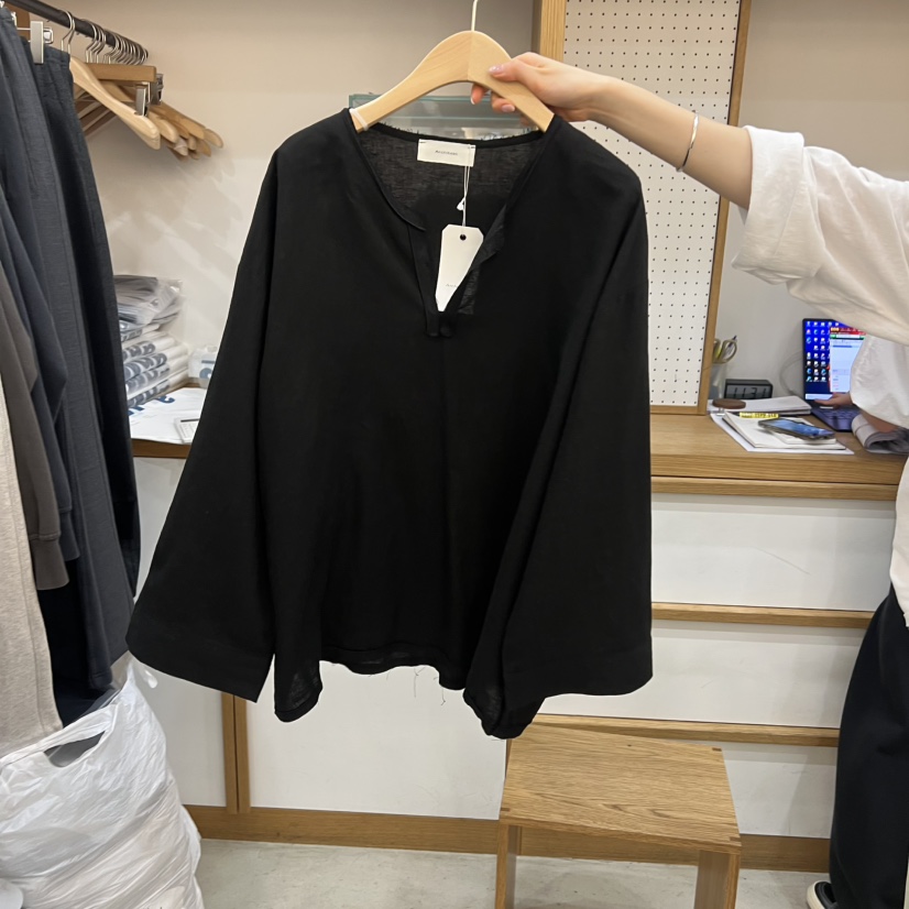 ARCHITEKT韓國直郵女士新款26春夏職業熱賣人氣襯衫蕾絲衫ARCHITEKT襯衫/蕾絲衫圖色1