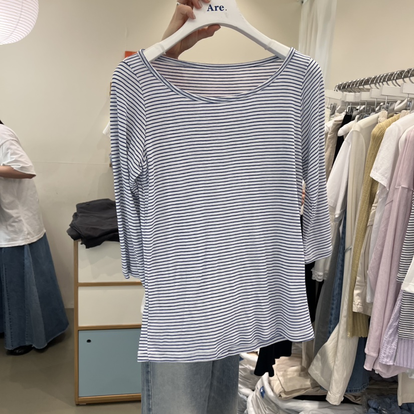 ARE東大門代購女士新品職業真品26春夏休閑熱賣人氣推薦T恤ARE YOU/ARET恤圖色2