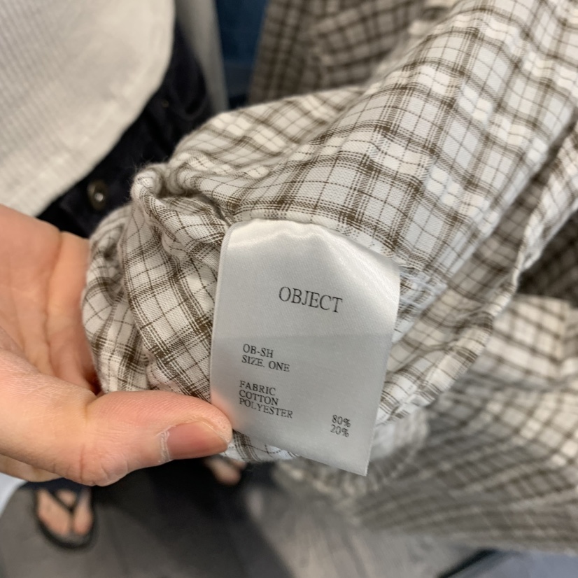 OBJECT東大門實拍女士新品職業推薦真品人氣休閑襯衫蕾絲衫OBJECT襯衫/蕾絲衫