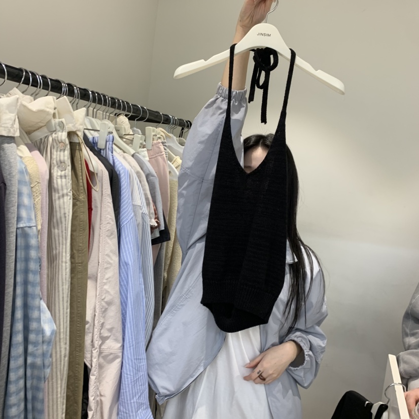 JINSIM東大門實拍女裝新款推薦職業真品熱賣時尚吊帶背心JINSIM吊帶/背心圖色2