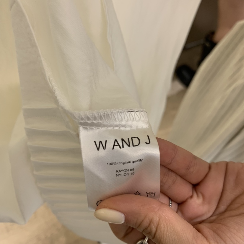 W AND J東大門代購女士新款熱賣26春夏職業真品吊帶背心W AND J吊帶/背心