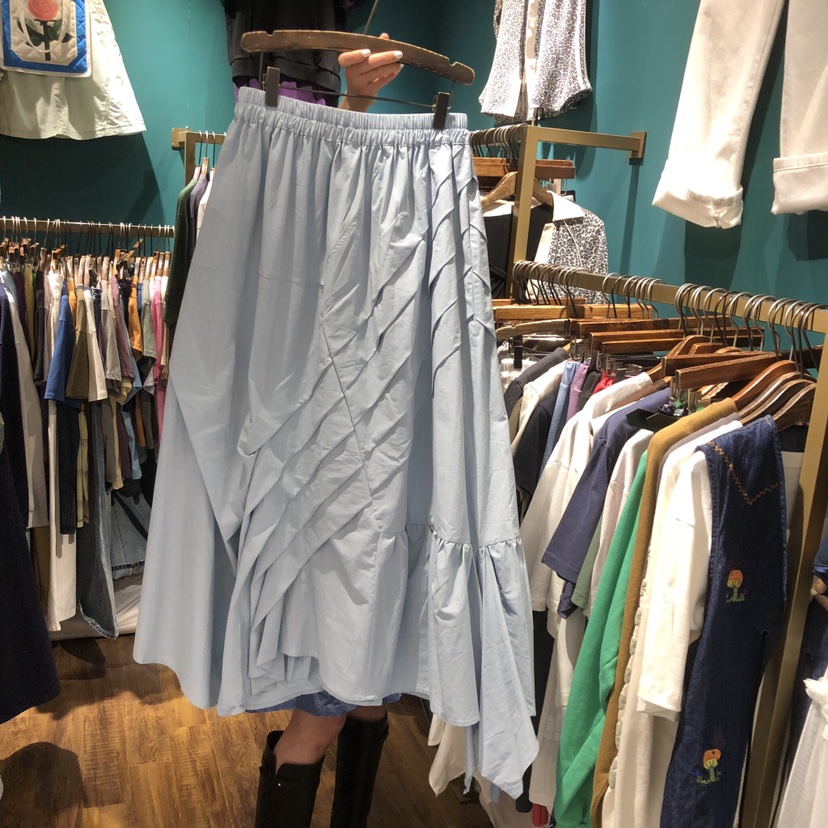 MERCI LINDA東大門實拍女裝新款時尚26春夏半身裙中短裙棉MERCI LINDA半身裙/中短裙