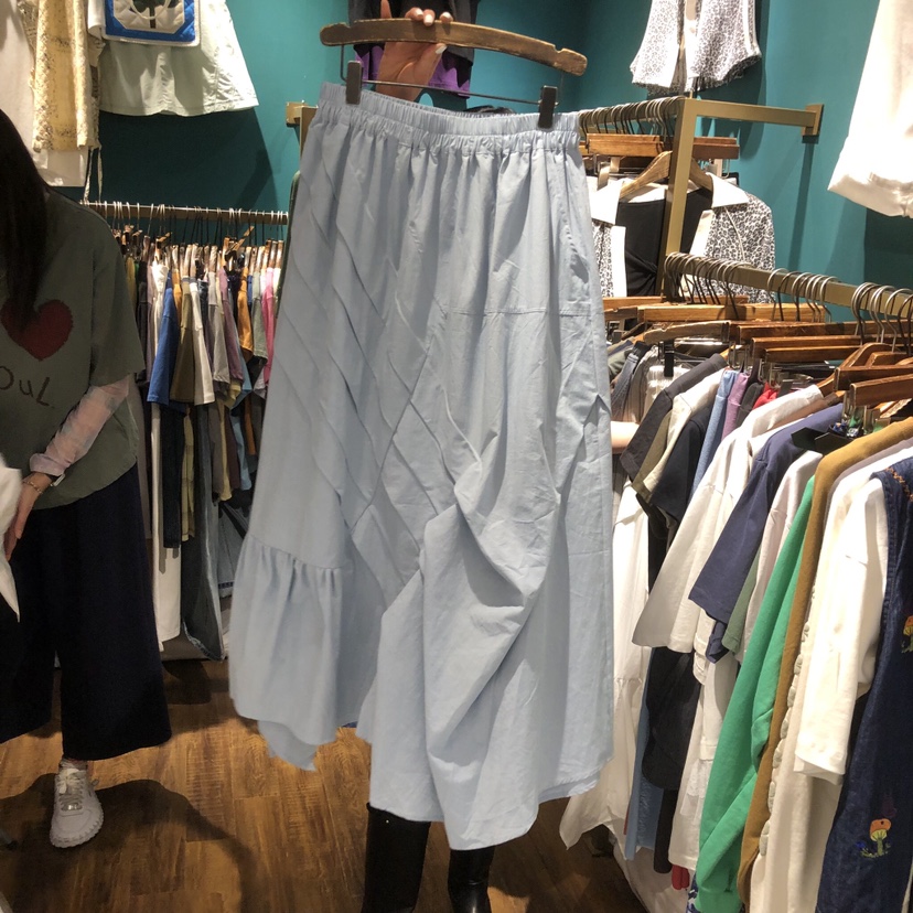 MERCI LINDA東大門實拍女裝新款時尚26春夏半身裙中短裙棉MERCI LINDA半身裙/中短裙圖色1