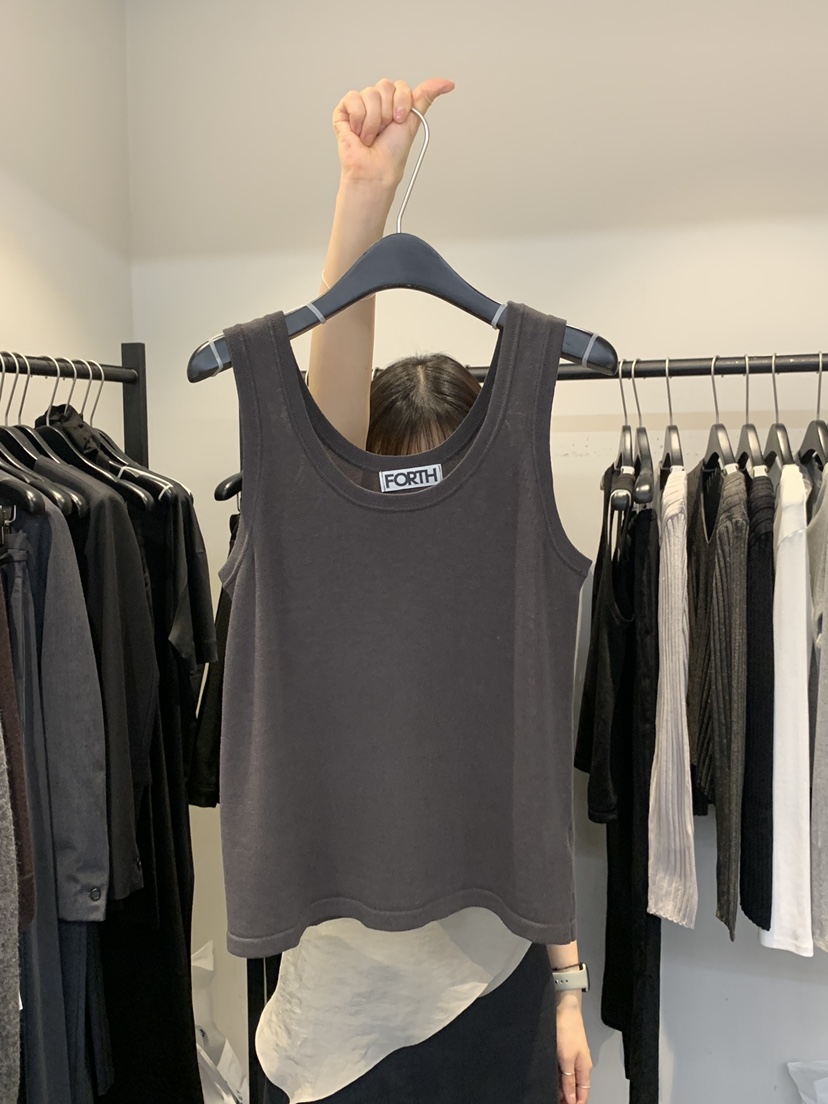 FORTH東大門實拍女士新品熱賣休閑職業26春夏時尚吊帶背心FORTH吊帶/背心圖色3