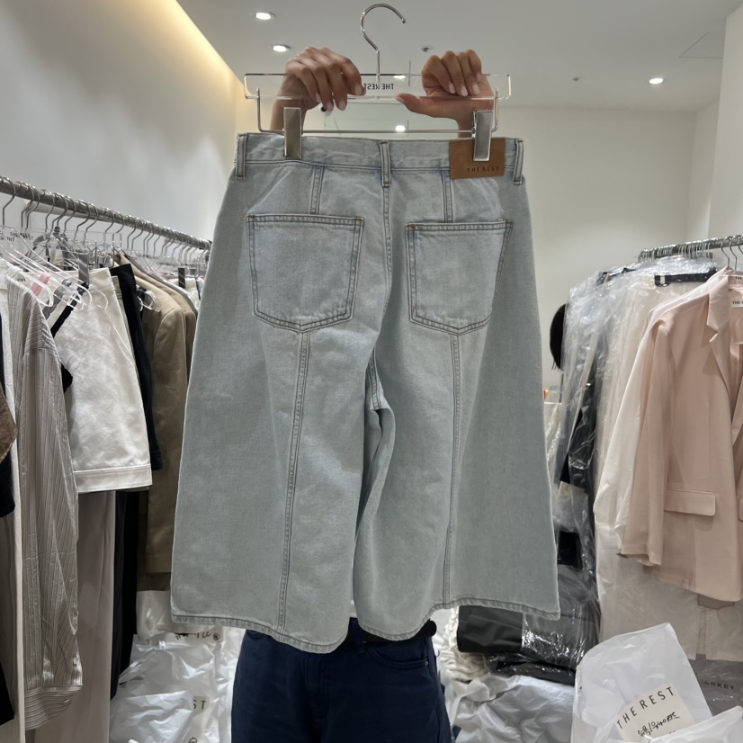 THE REST韓國代購女士新品人氣休閑推薦熱賣真品26春夏短褲THE REST/UNNOEUD短褲