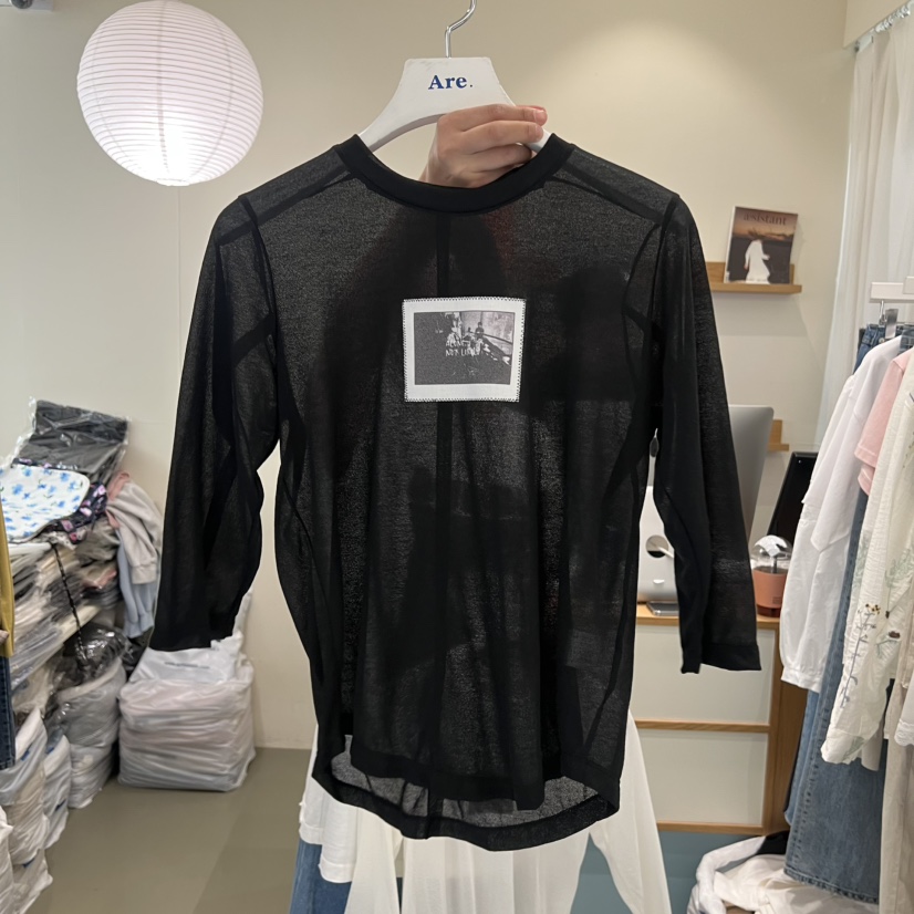 ARE東大門實拍女士新品推薦真品26春夏休閑人氣職業熱賣T恤ARE YOU/ARET恤圖色2