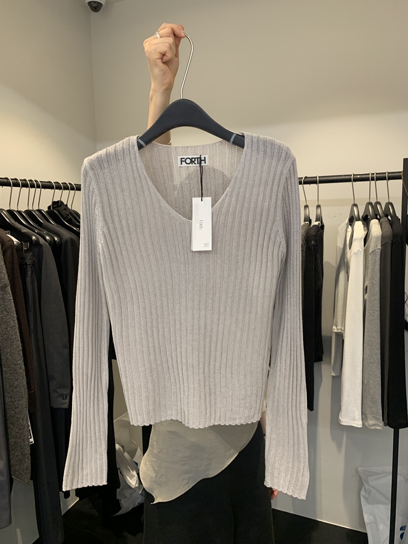 FORTH東大門直郵女裝新品人氣熱賣時尚真品休閑26春夏針織衫FORTH針織衫圖色1