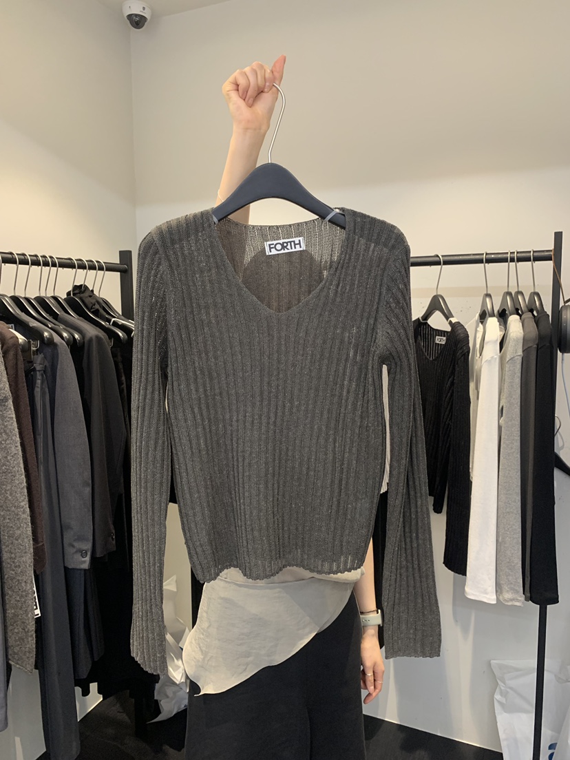 FORTH東大門直郵女裝新品人氣熱賣時尚真品休閑26春夏針織衫FORTH針織衫圖色2