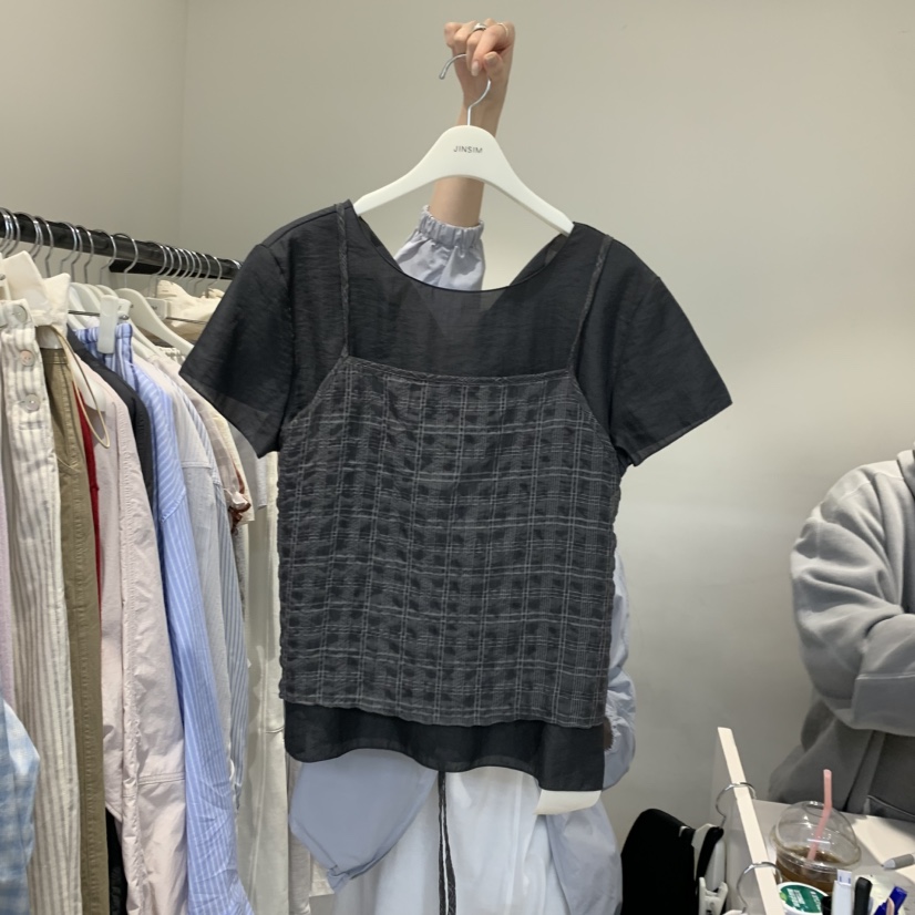 JINSIM東大門實拍女士新款休閑時尚推薦熱賣26春夏真品套裝JINSIM套裝圖色3