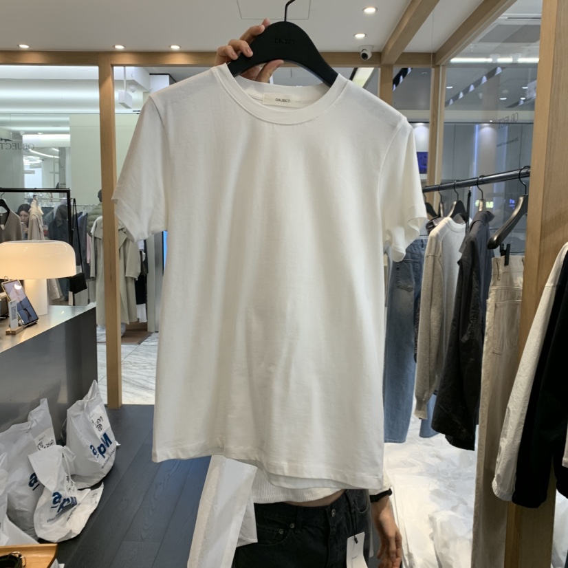 OBJECT東大門直郵女裝新款熱賣推薦真品人氣26春夏時尚T恤OBJECTT恤圖色1