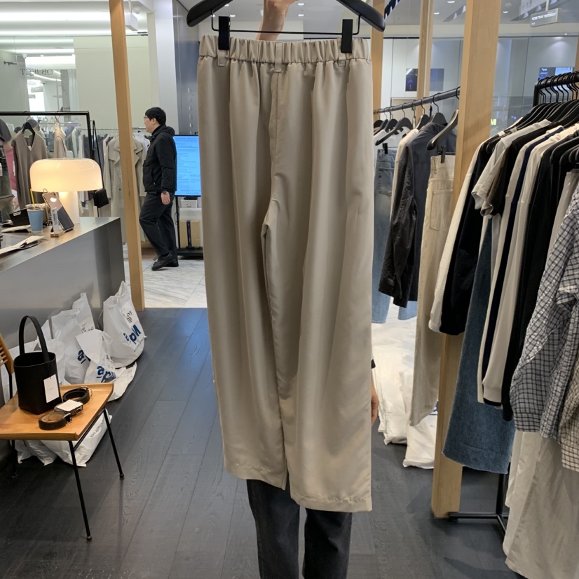 OBJECT韓國代購女士新品真品推薦26春夏熱賣休閑休閑褲天絲OBJECT休閑褲