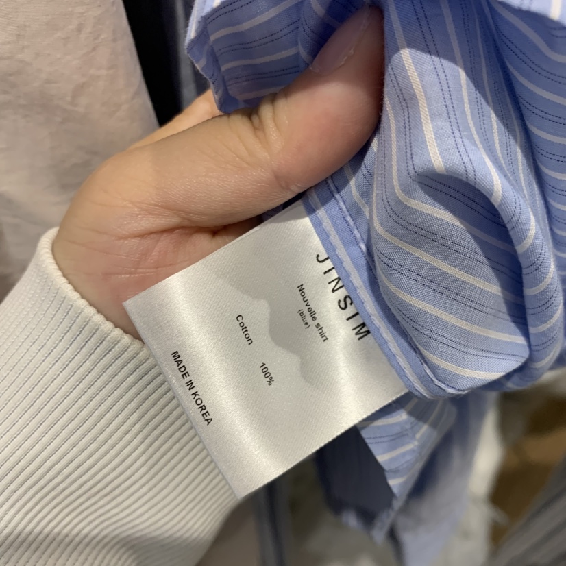 JINSIM東大門直郵女裝新品休閑26春夏人氣時尚襯衫蕾絲衫JINSIM襯衫/蕾絲衫