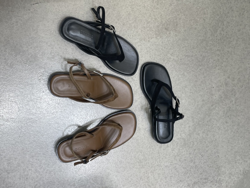 BETTER東大門實拍女士新款休閑職業時尚人氣26春夏涼鞋拖鞋BETTER涼鞋/拖鞋