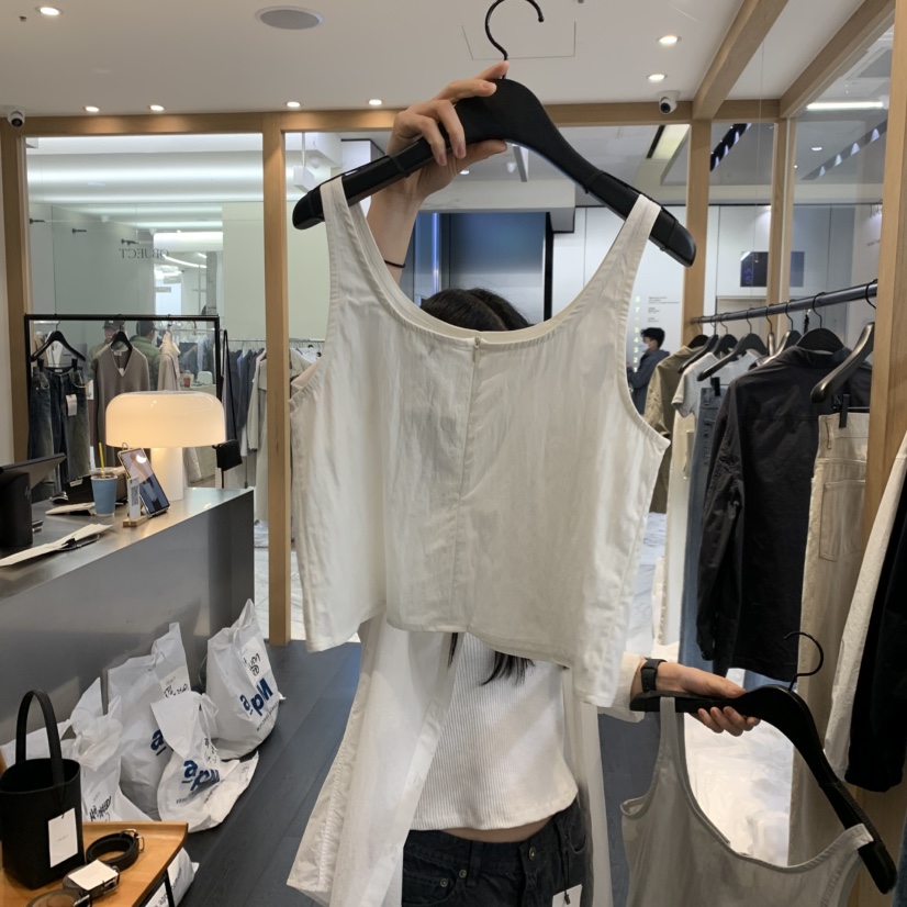OBJECT東大門直郵女士新品推薦真品職業時尚26春夏吊帶背心OBJECT吊帶/背心