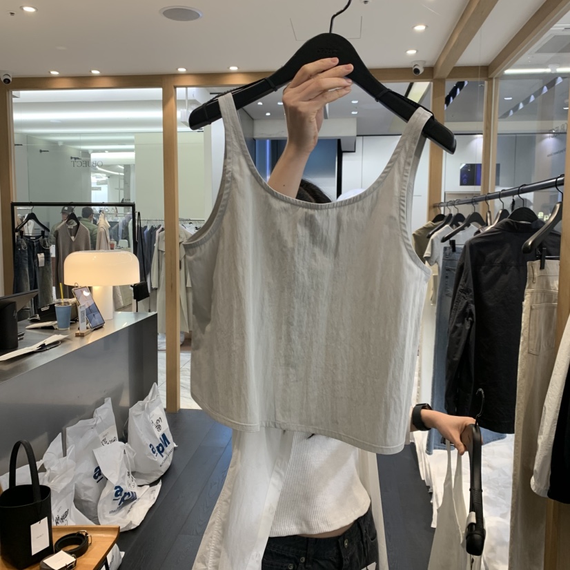 OBJECT東大門直郵女士新品推薦真品職業時尚26春夏吊帶背心OBJECT吊帶/背心圖色2