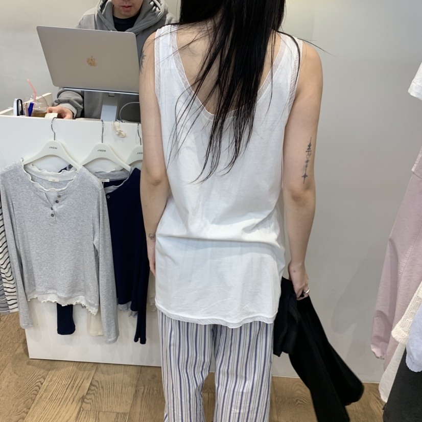 JINSIM東大門直郵女士新品真品職業推薦時尚人氣吊帶背心JINSIM吊帶/背心