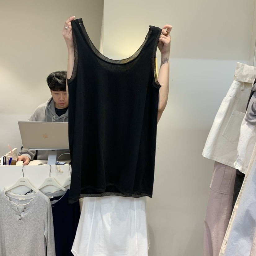 JINSIM東大門直郵女士新品真品職業推薦時尚人氣吊帶背心JINSIM吊帶/背心圖色2