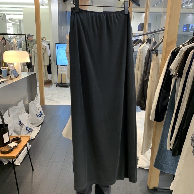 OBJECT韓國代購女士新款休閑時尚職業推薦26春夏長裙莫代爾OBJECT長裙圖色3