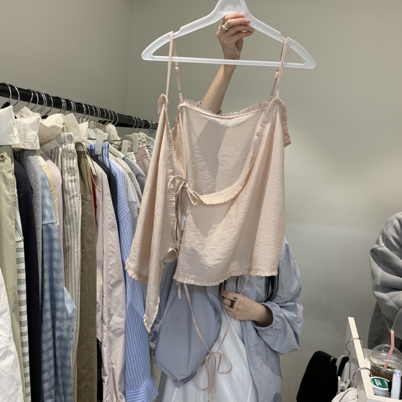 JINSIM東大門直郵女裝新品推薦時尚熱賣26春夏真品吊帶背心JINSIM吊帶/背心圖色2