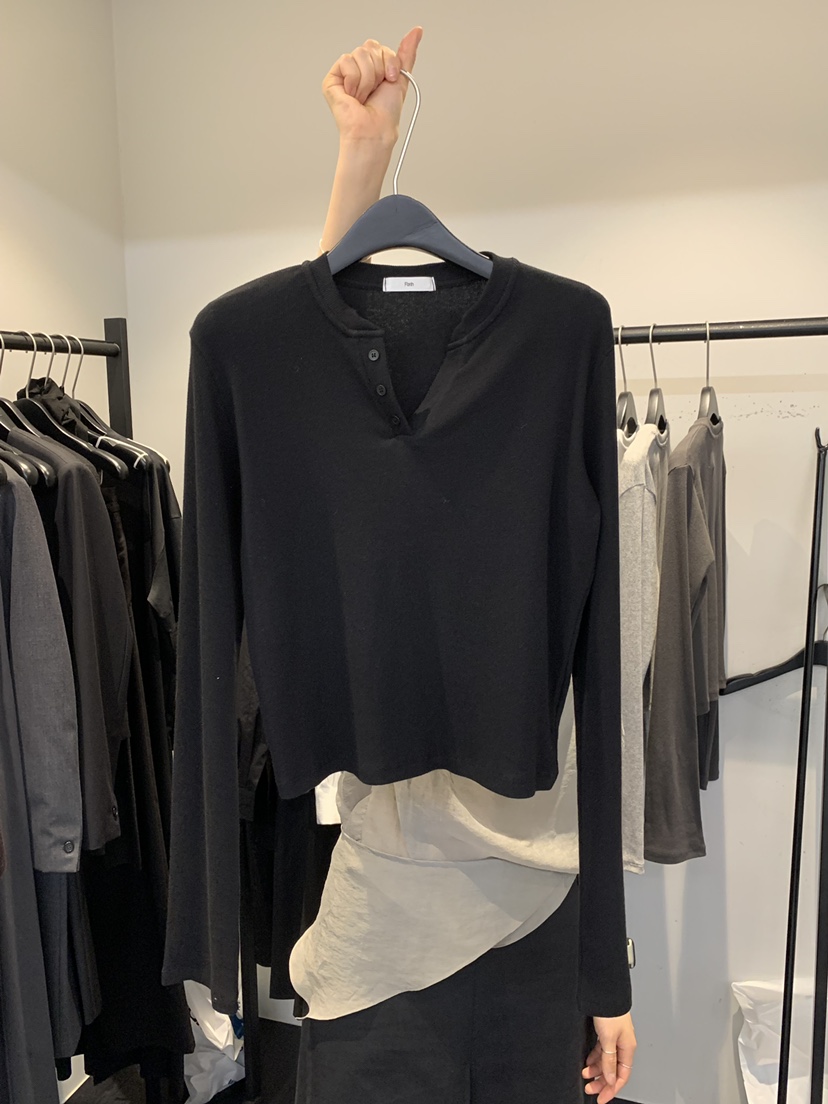 FORTH東大門直郵女裝新品時尚真品推薦熱賣26春夏長袖T恤FORTH長袖T恤圖色4