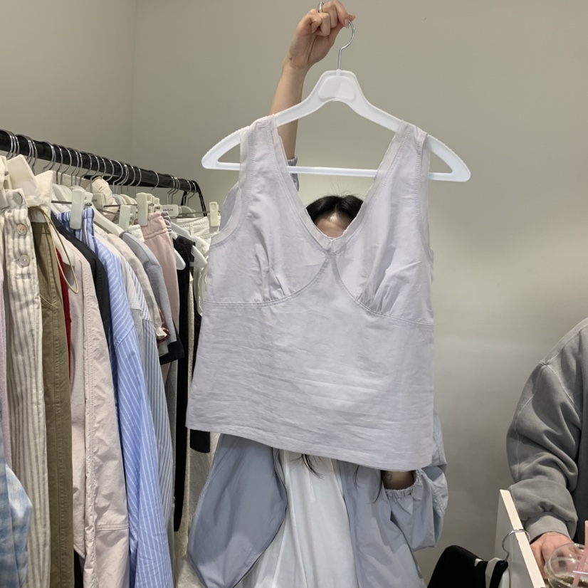 JINSIM東大門代購女裝新款人氣熱賣休閑職業時尚吊帶背心JINSIM吊帶/背心圖色3