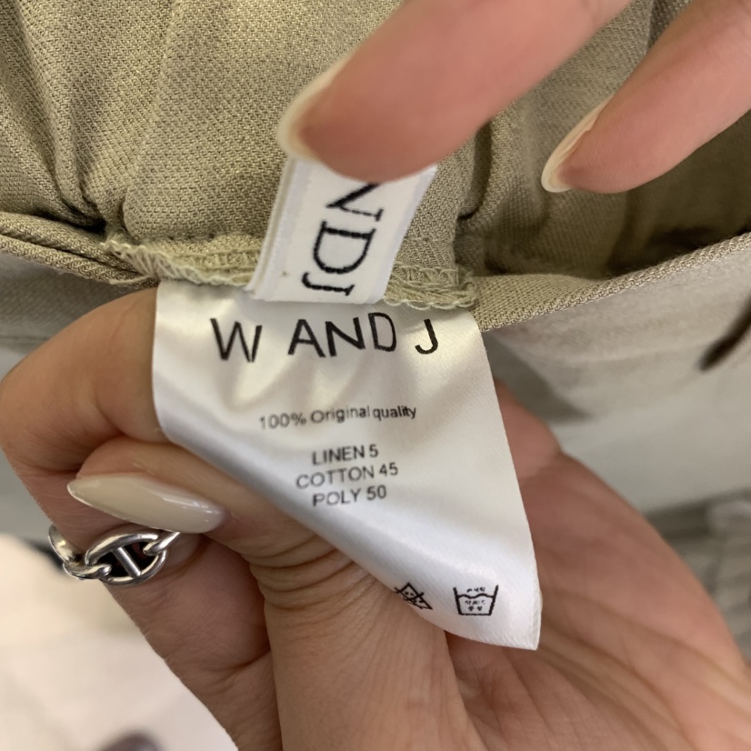 W AND J東大門直郵女裝新品時尚職業熱賣真品推薦休閑褲W AND J休閑褲