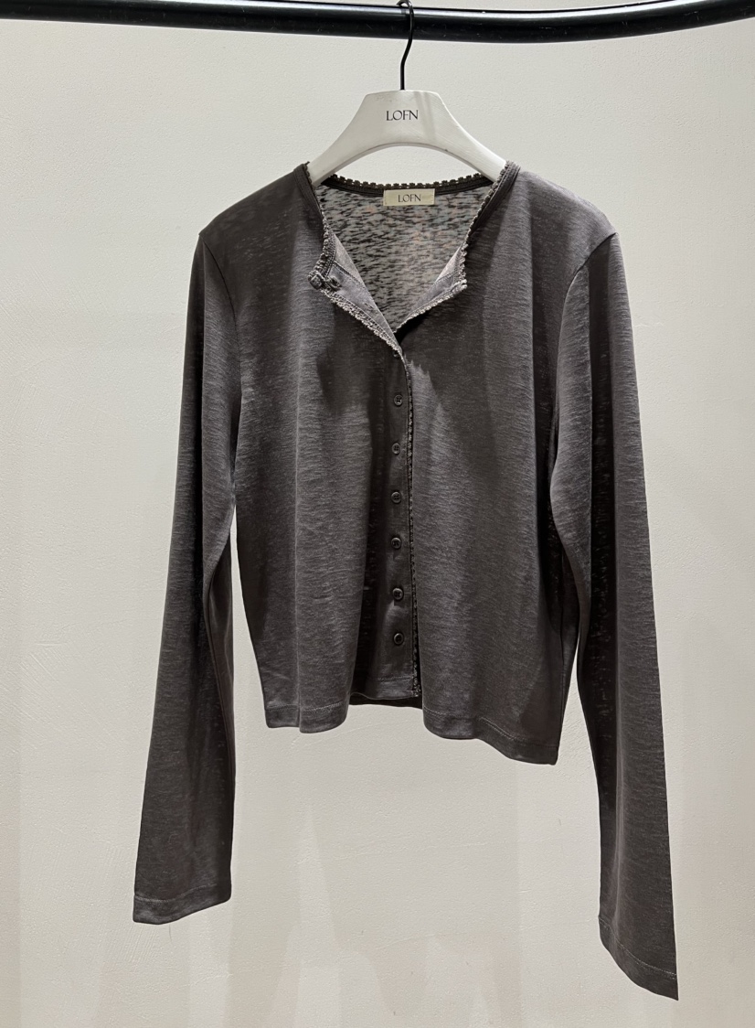 LOFN東大門代購女裝新品職業推薦休閑真品人氣26春夏針織衫LOFN針織衫圖色2