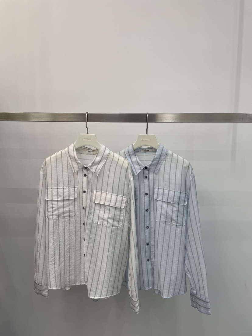 BETTER韓國代購女裝新品職業時尚人氣熱賣26春夏襯衫蕾絲衫BETTER襯衫/蕾絲衫