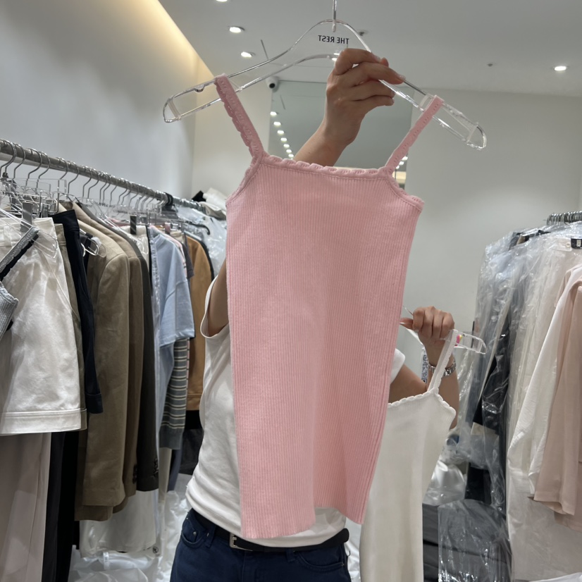 THE REST韓國代購女裝新款推薦人氣熱賣26春夏時尚吊帶背心THE REST/UNNOEUD吊帶/背心圖色2