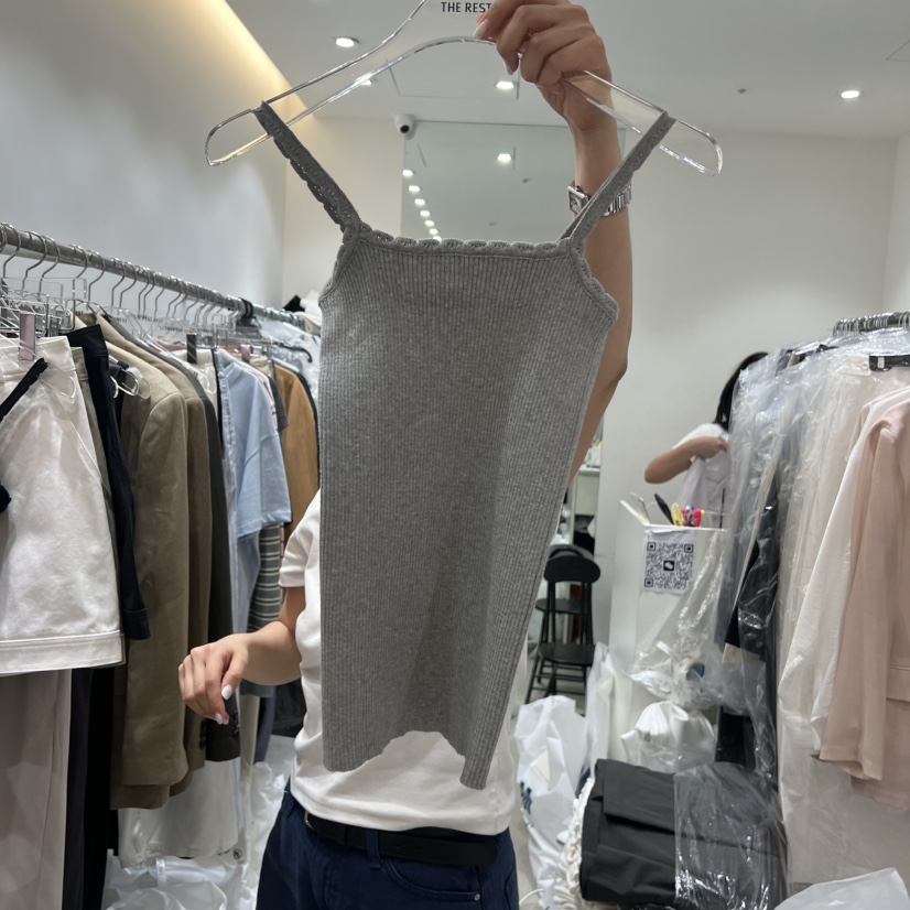 THE REST韓國代購女裝新款推薦人氣熱賣26春夏時尚吊帶背心THE REST/UNNOEUD吊帶/背心圖色3