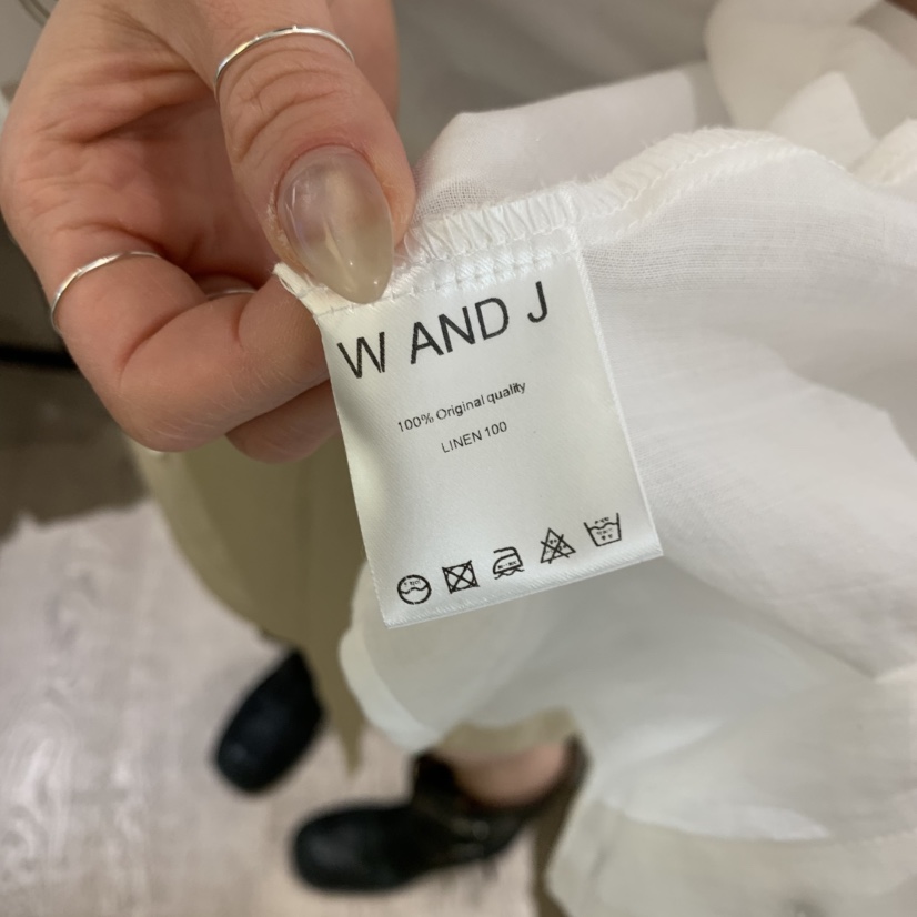 W AND J東大門代購女士新品時尚真品職業熱賣襯衫蕾絲衫W AND J襯衫/蕾絲衫