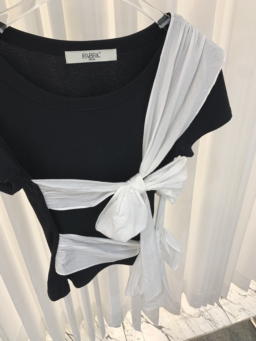 FABRIC東大門代購女士新品時尚26春夏職業真品人氣熱賣T恤FABRICT恤