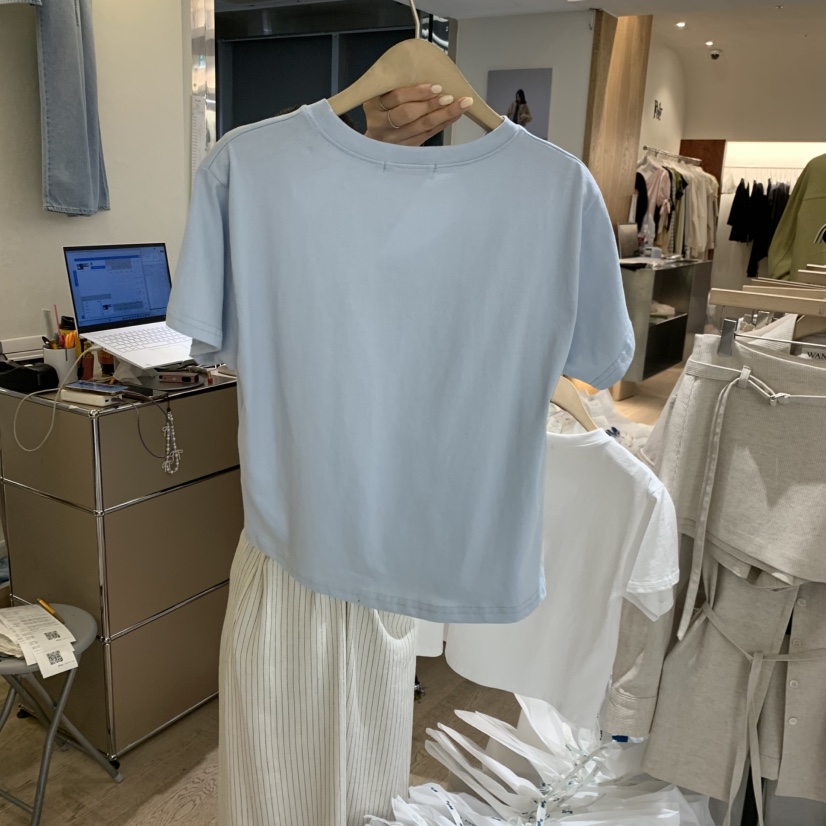 W AND J東大門直郵女裝新品休閑時尚真品人氣推薦職業T恤W AND JT恤